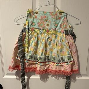 Matilda Jane Multicolor Floral and Bear Print Kids Top